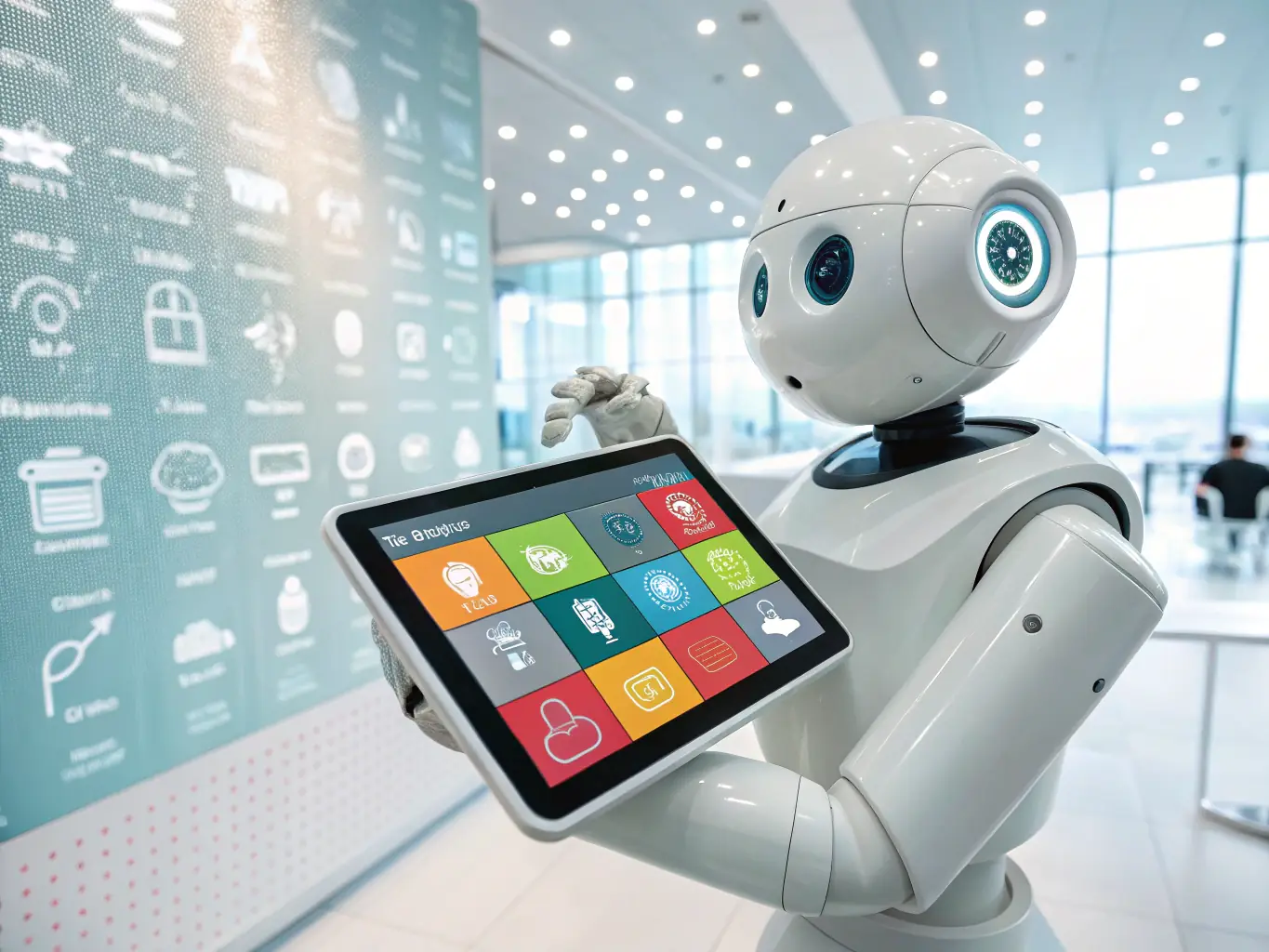 A user-friendly interface demonstrating an AI agent assisting individuals in determining their eligibility for various benefits programs.