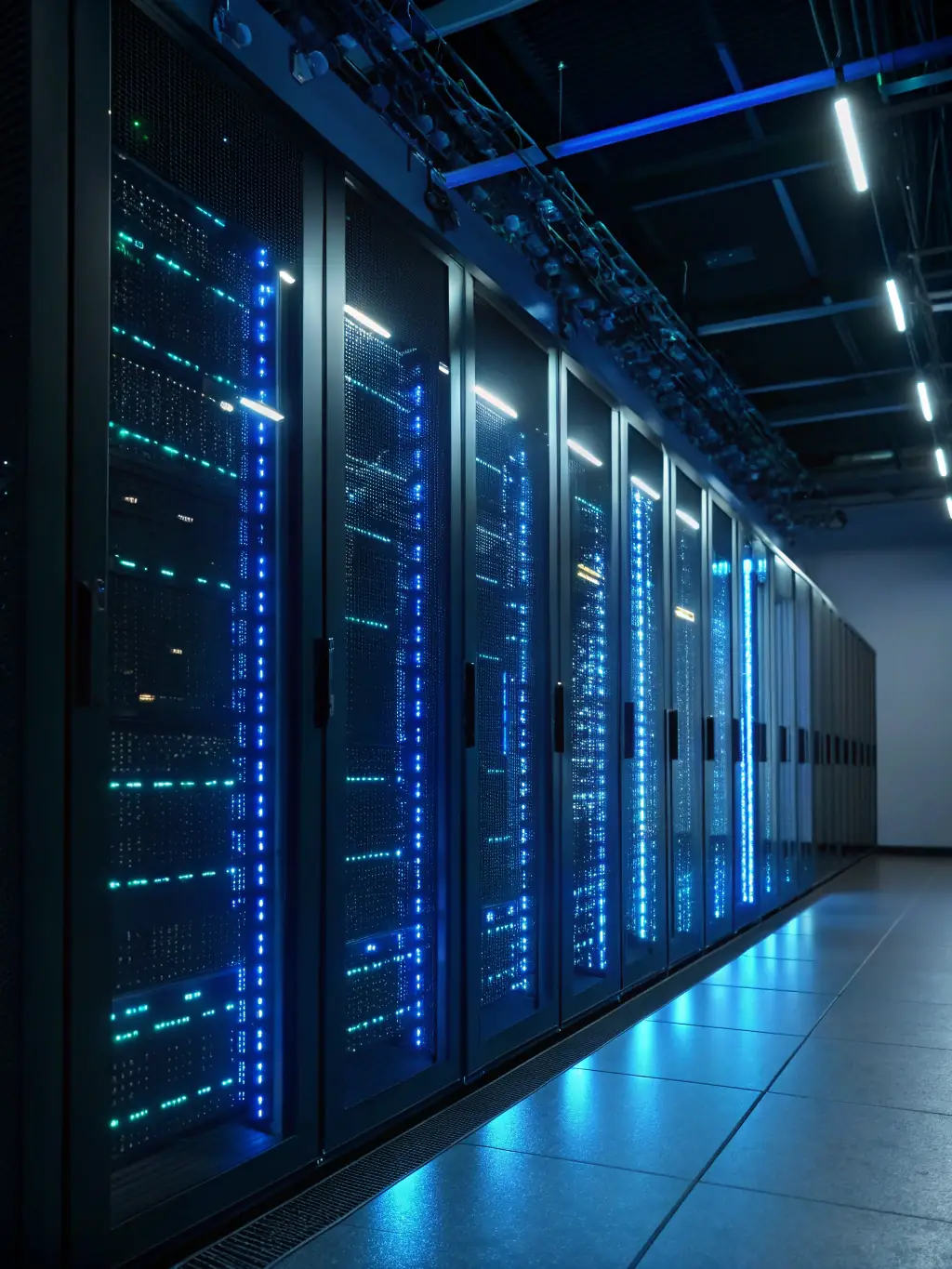 An image depicting the deployment of an AI agent on a decentralized, privacy-optimized infrastructure, emphasizing security and client control.